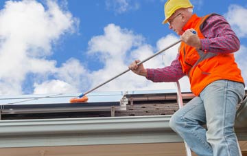Stonganess soft wash roof cleaning